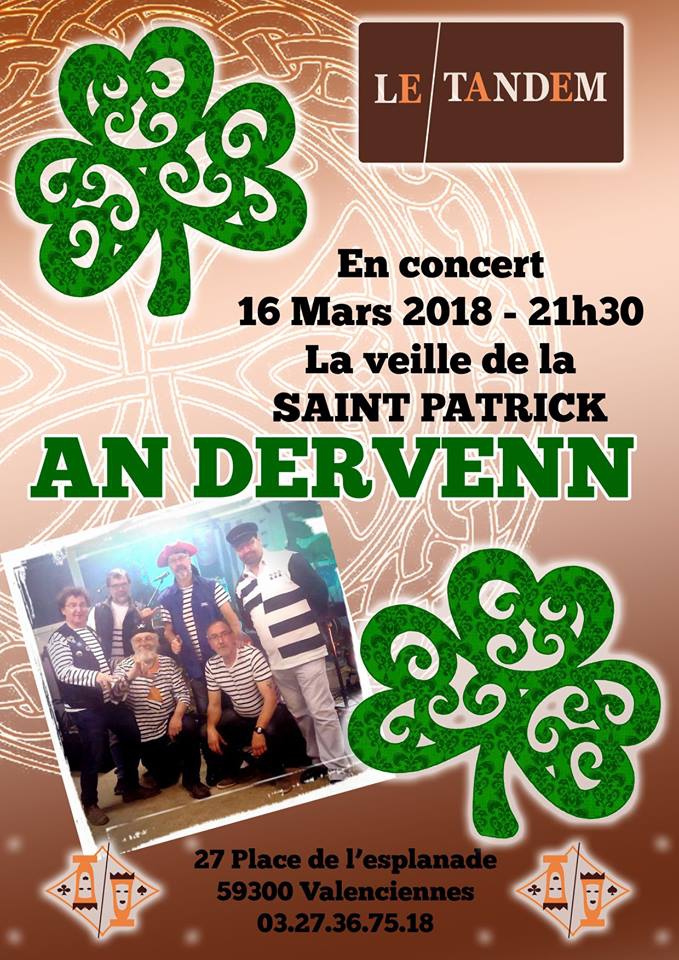 La saint Patrick au Tandem