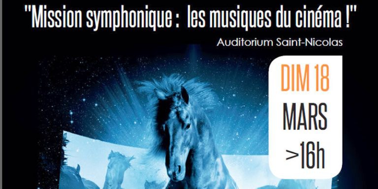 concert gratuit   musiques de cinema