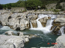 ANTENNE NÎMES CASCADES DU SAUTADET et LA ROQUE SUR CEZE