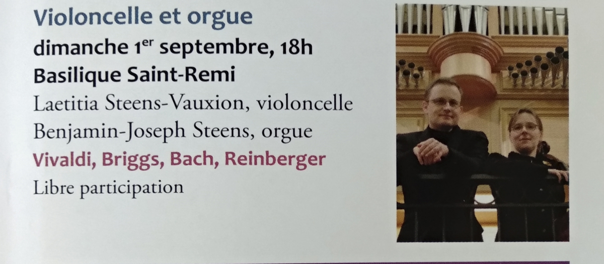 Concert Violoncelle et Orgue