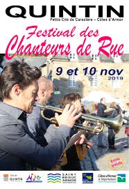 Festival des chanteurs de rues et foire St Martin à QUINTIN (22)