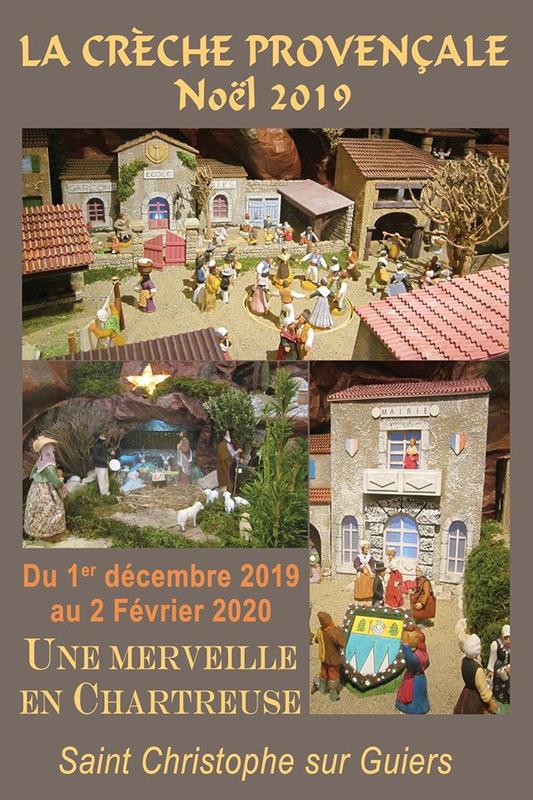 CRECHE PROVENCALE ST CHRISTOPHE SUR GUIERS