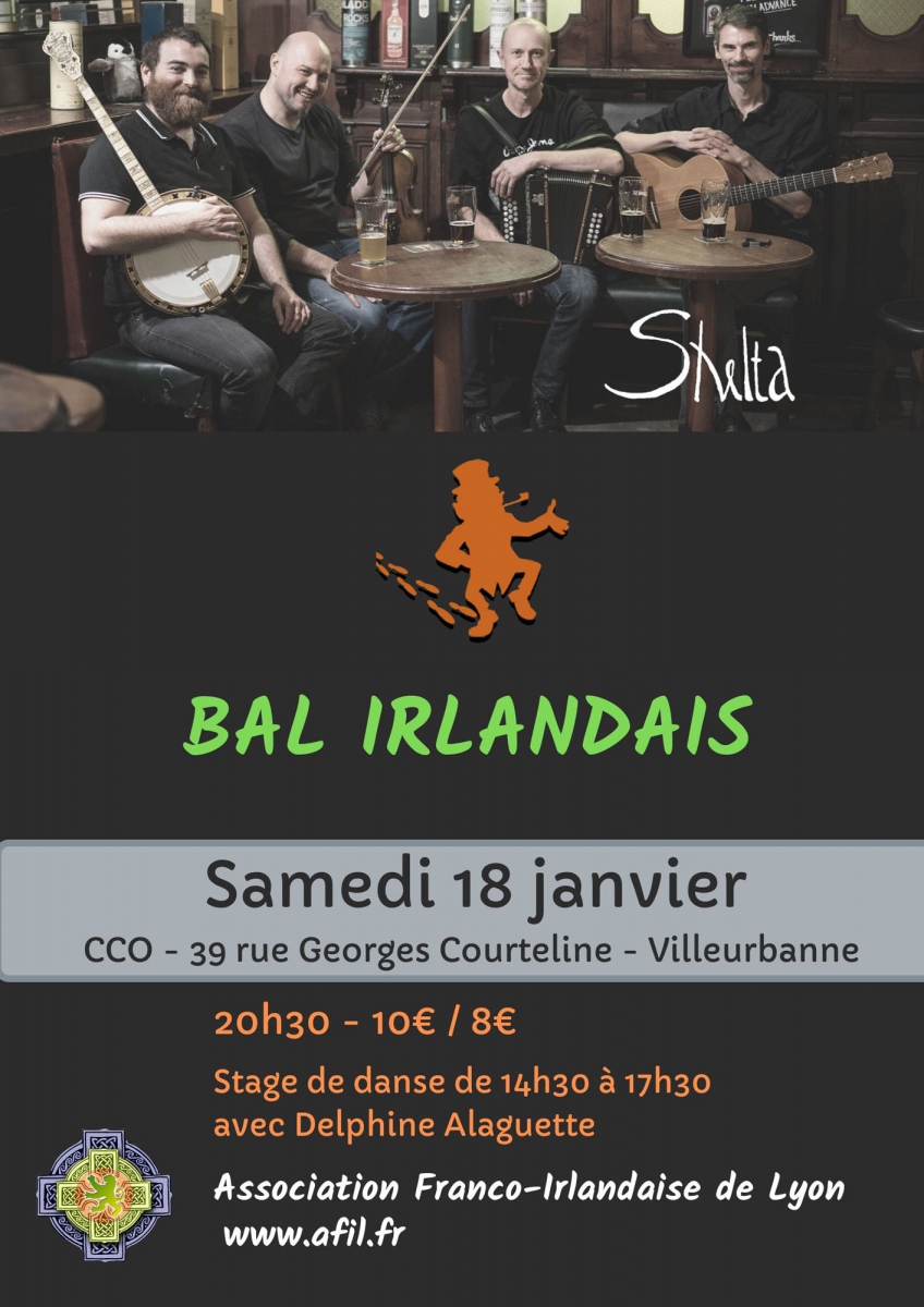 Bal folk irlandais et (ou) atelier