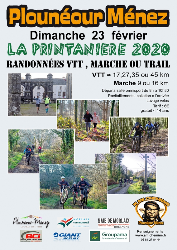 Randonnée,la Printanière 2020