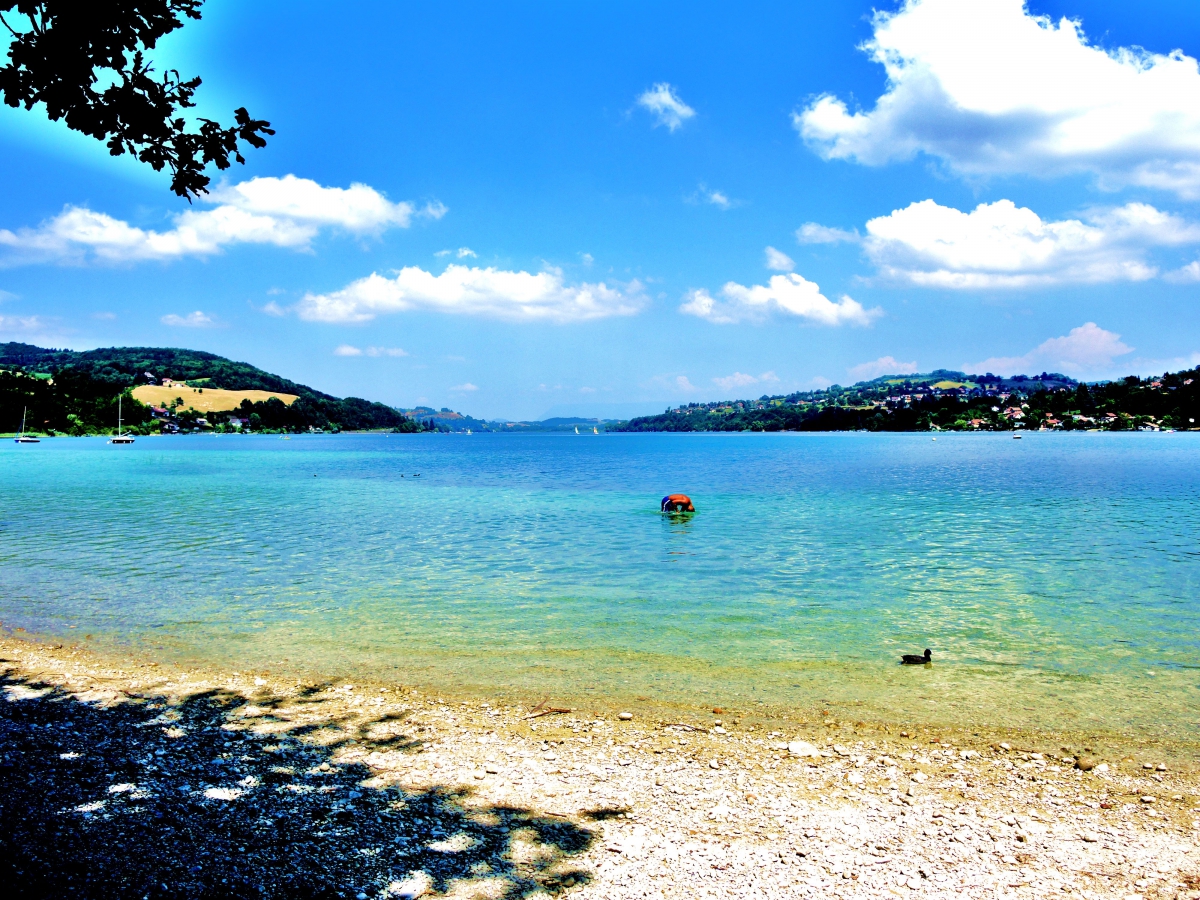 Journée au lac de  Paladru