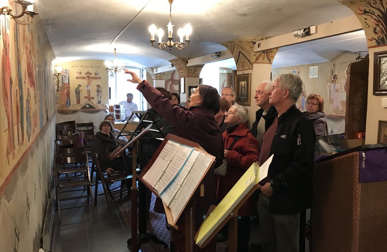 VISITE EGLISE ORTHODOXE RUSSE GRENOBLE