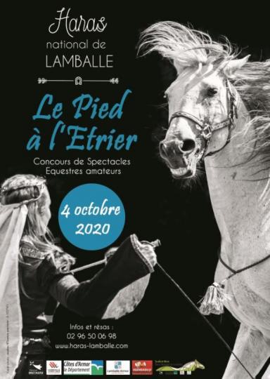 Le Pied à l'Etrier...concours de Spectacles Equestres au Haras de Lamballe(22)