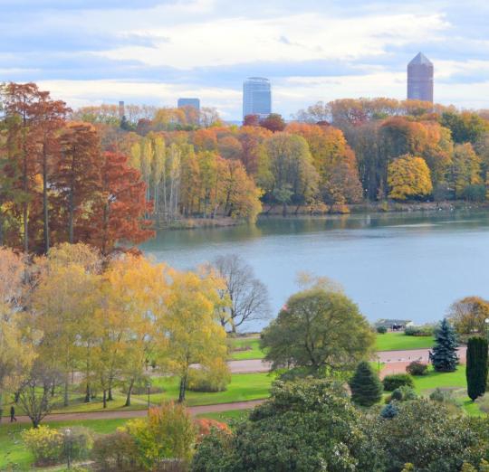 Balade au parc de la Tête d'Or