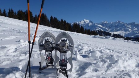 Journée balade en Raquettes aux Saisies