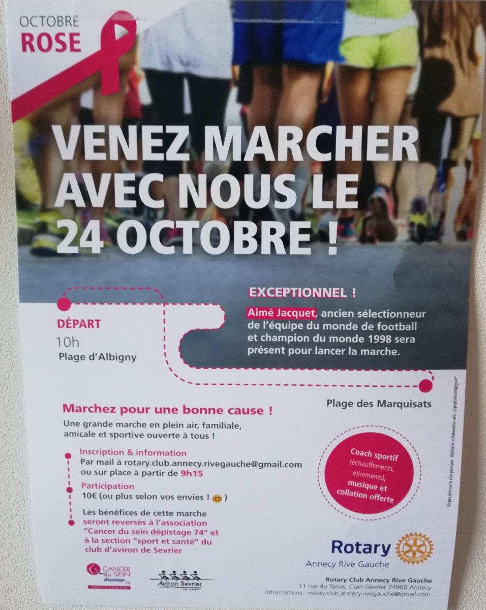 Marche octobre rose