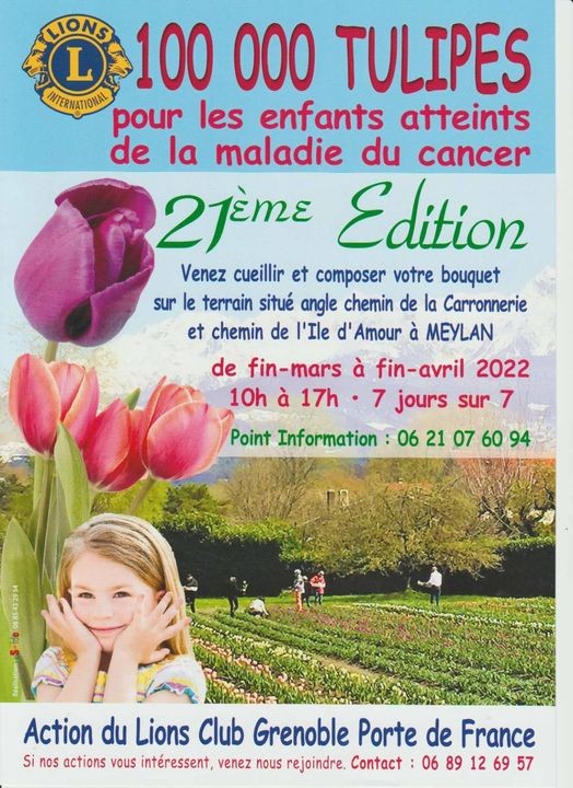 OPERATION 100 000 TULIPES GRENOBLE