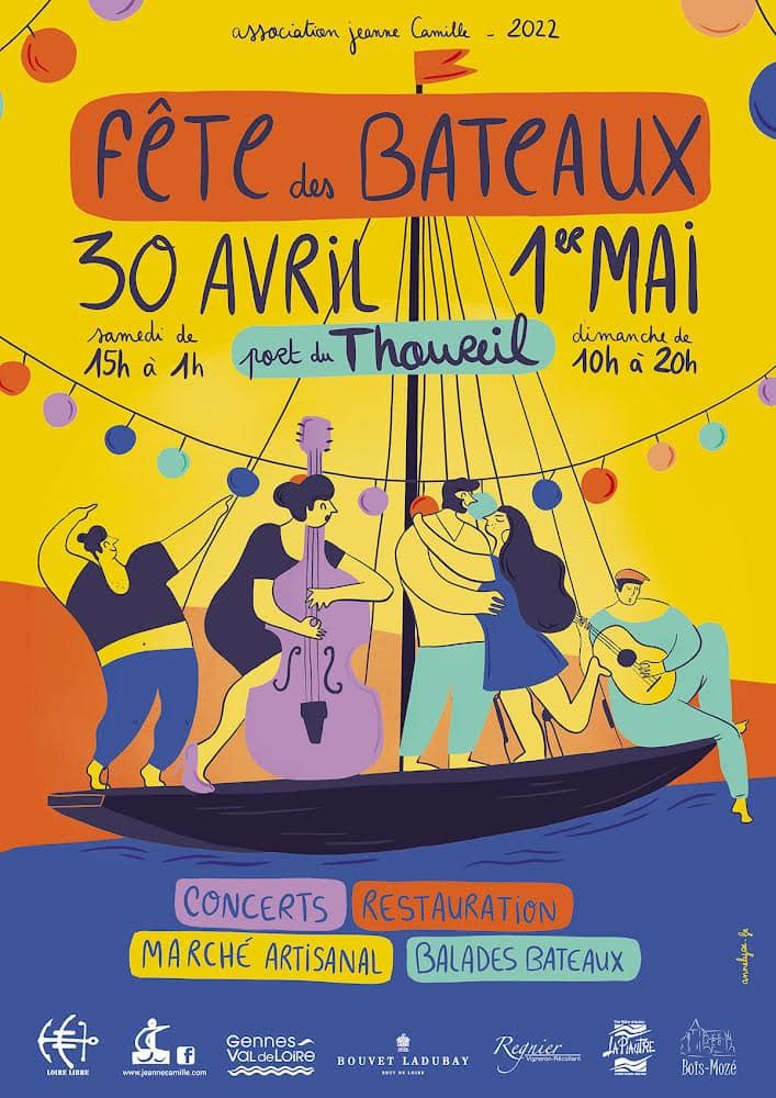 Fête des bateaux au Thoureil