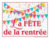 Rentrée en fete