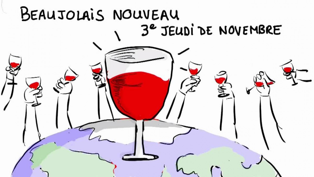 C'est le jour J Le beaujolais nouveau est là