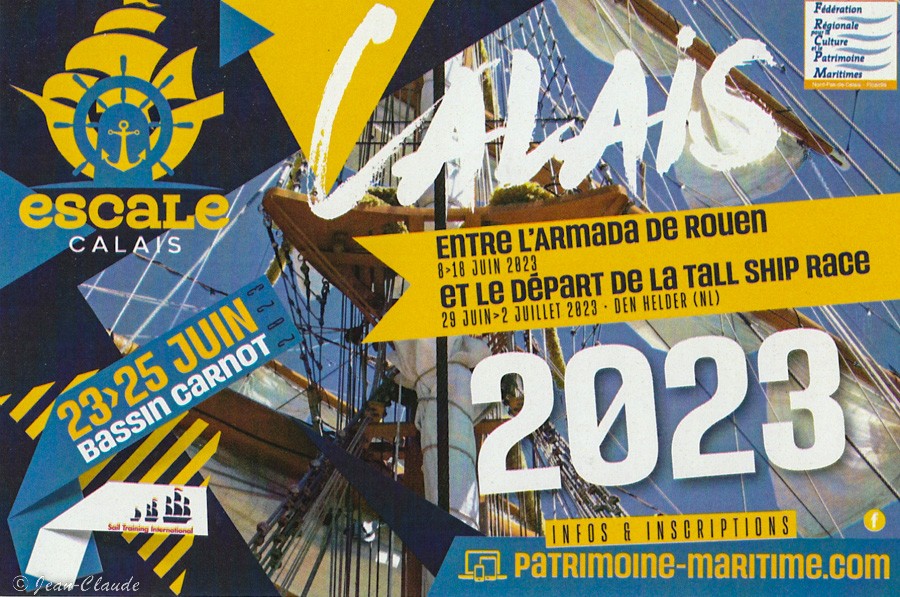 Escale à Calais 2023 - Fête Maritime et fluviale