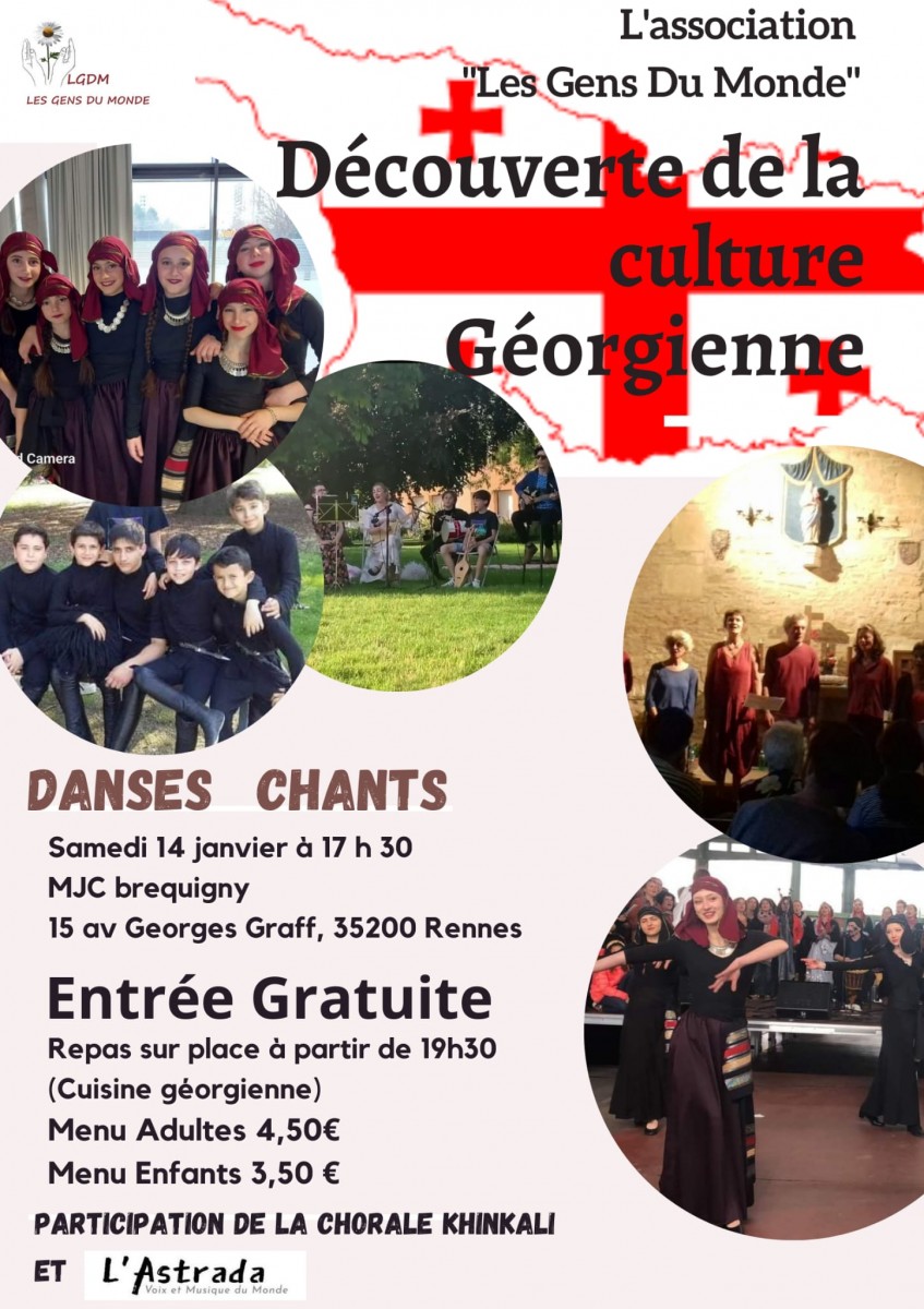 Nouvel an géorgien chants danses repas