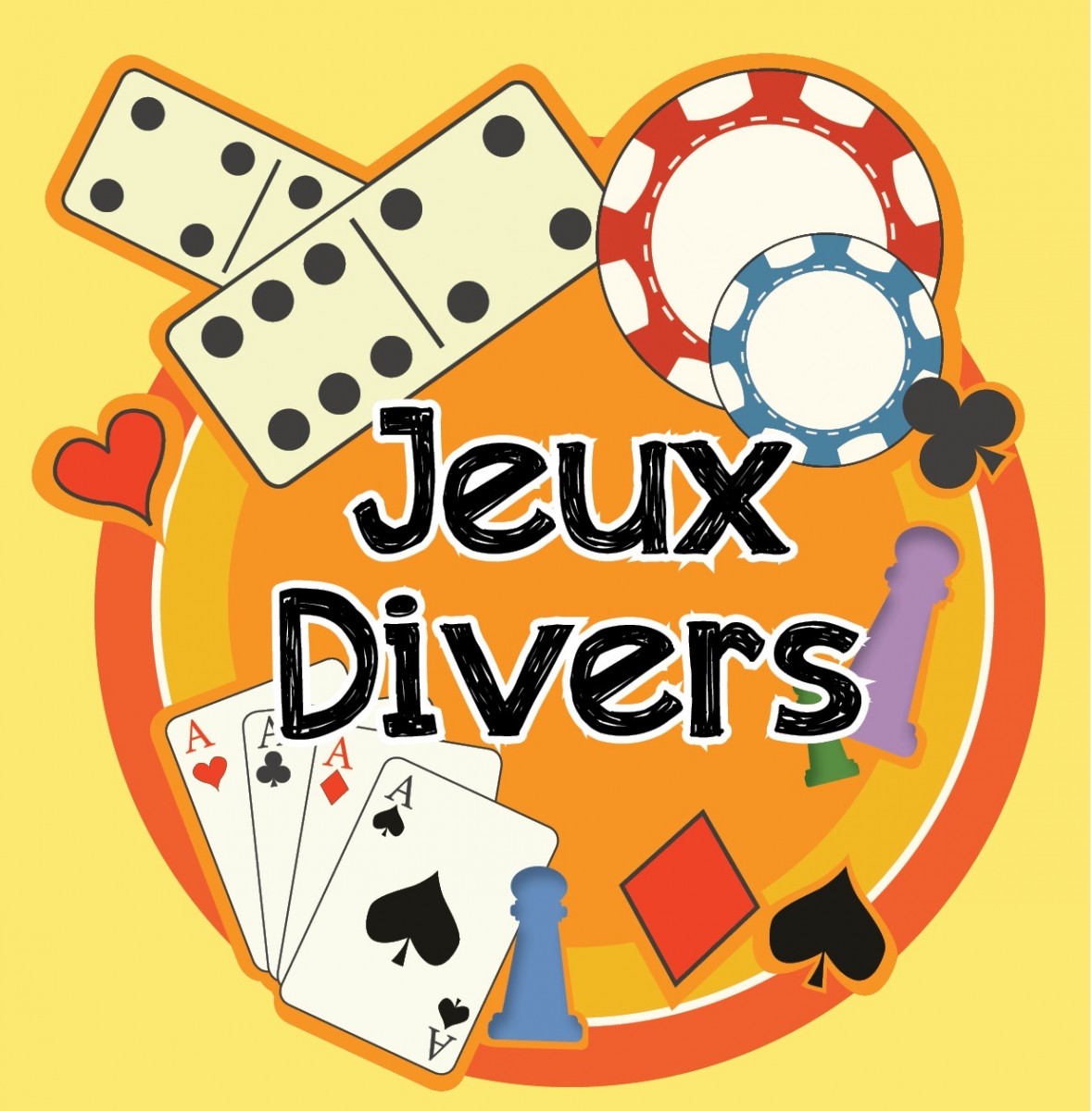 Tarot jeux divers belote et papotage