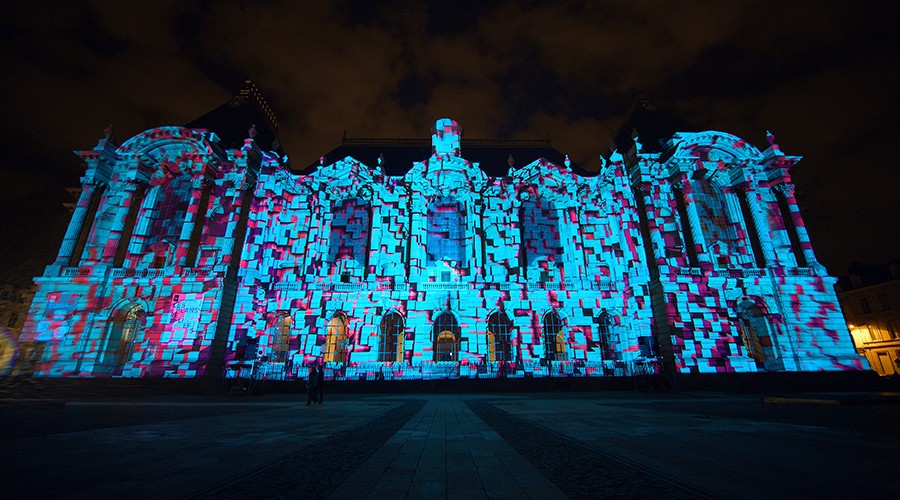 Vidéo Mapping à Lille