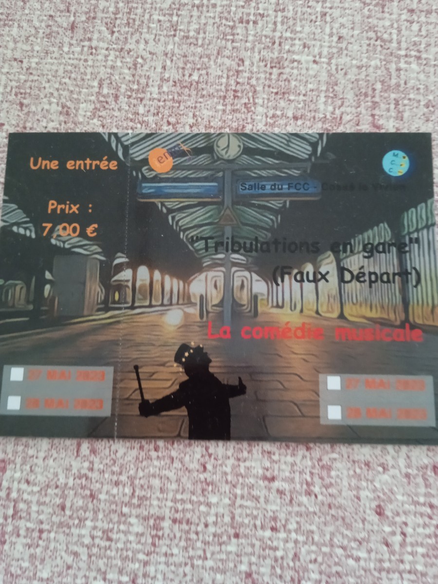 Comédie musicale TRIBULATIONS EN GARE