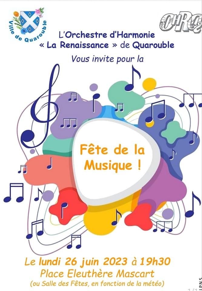 Concert spécial fête de la musique