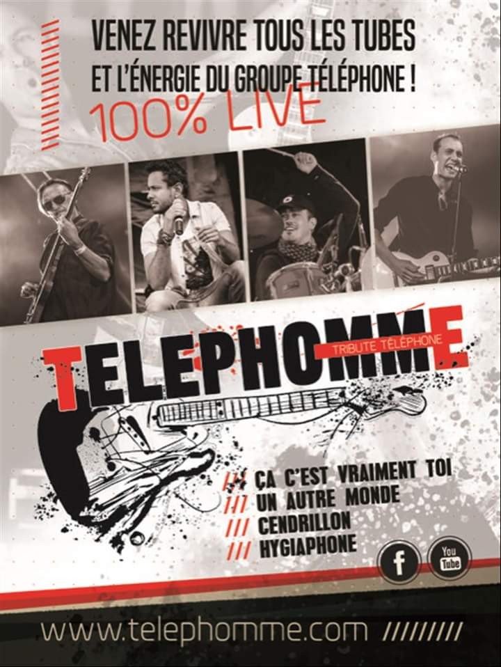 Tribute du groupe Téléphone à Anzin