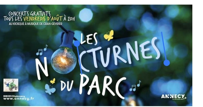 Concert Jazz nocturnes du parc de Cran Gevrier