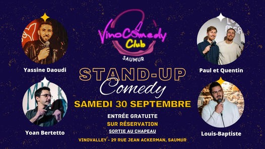 Soirée stand up  Vinovalley