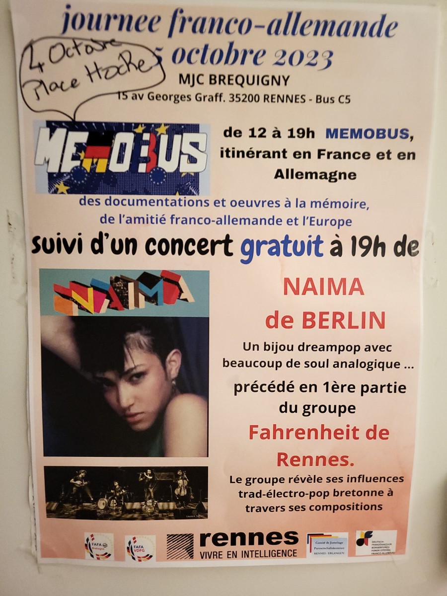 Concert gratuit Naima de Berlin