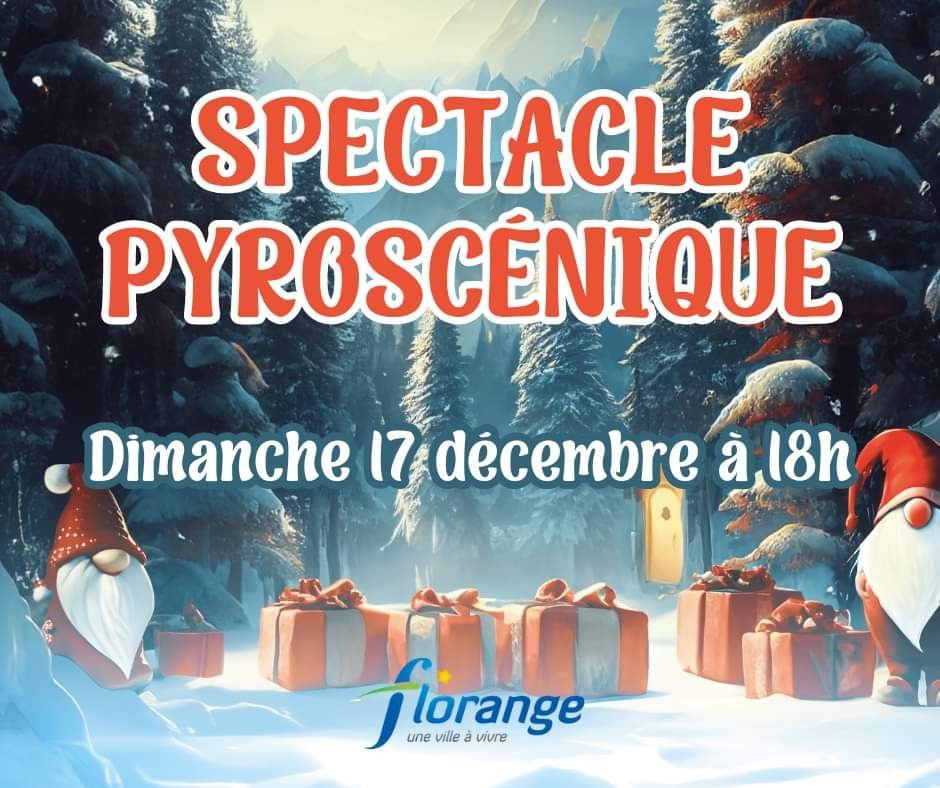 Spectacle pyroscénique