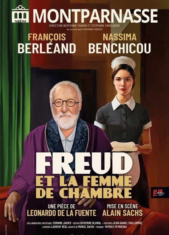 Freud et la femme de chambre Théâtre Montparnasse