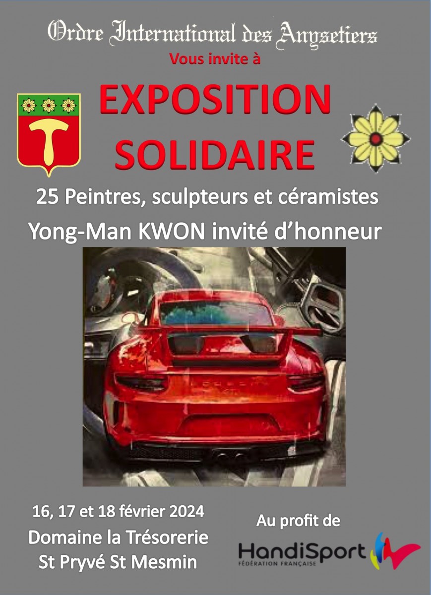 Exposition solidaire par les Anysetiers