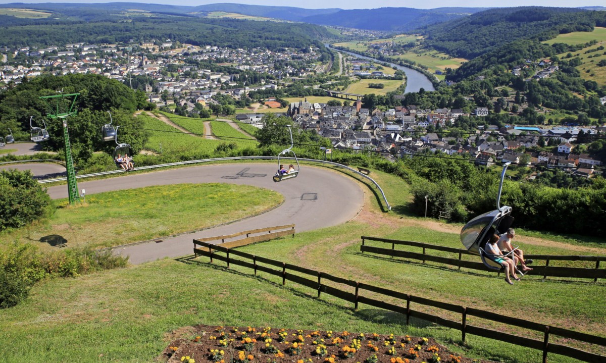 Télésiège à Saarburg (Allemagne)