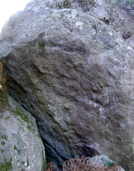 La Malmontagne, la roche Clotilde et le Rocher Brûlé .