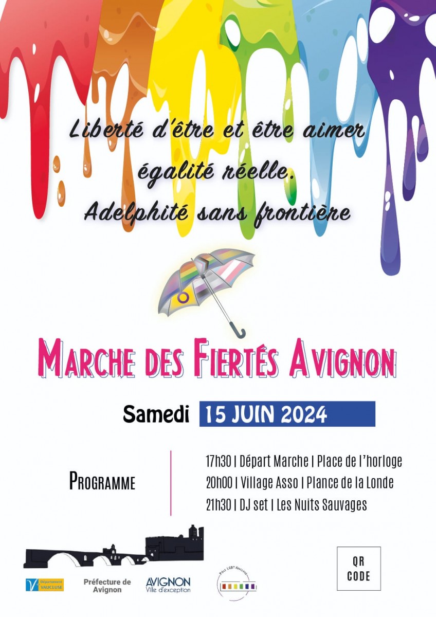 Marche des Fiertes d'Avignon 2024