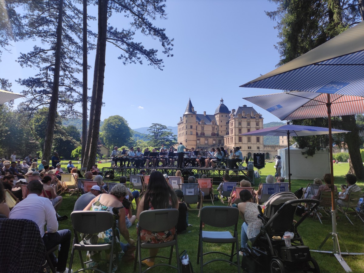 Concert de gamelan au parc de Vizille