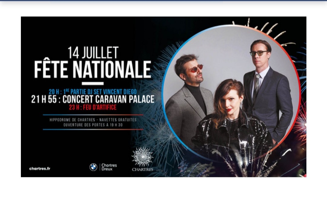 Concert et feu d'artifice du 14 juillet