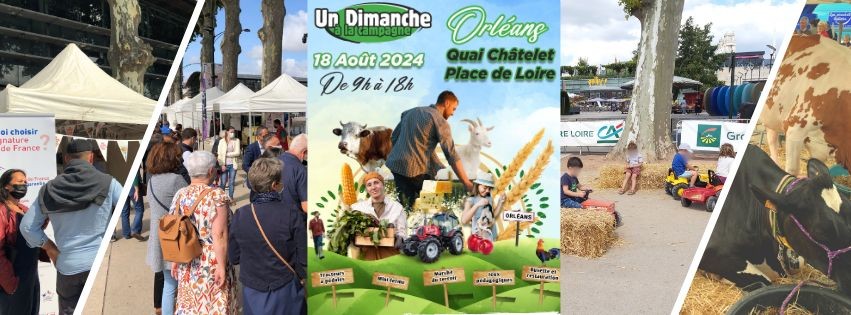 UN DIMANCHE A LA CAMPAGNE (ORLEANS) !