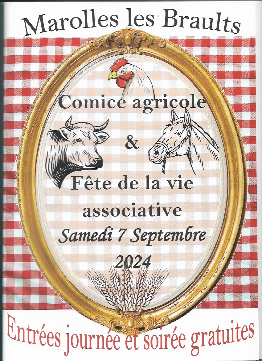 CONCERTS Fte de la vie associative & comice agricole