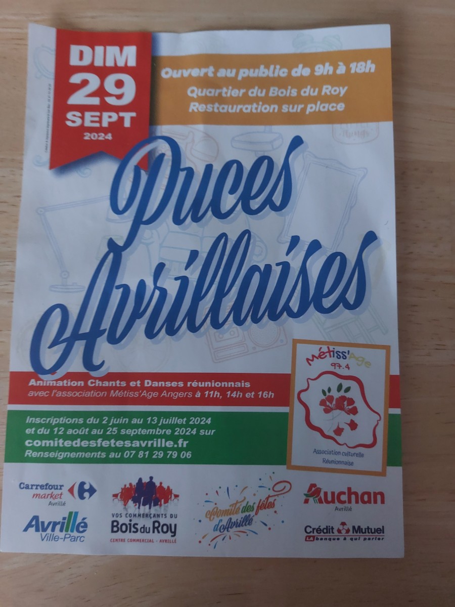 LES PUCES AVRILLAISES _ 29 Septembre 2024