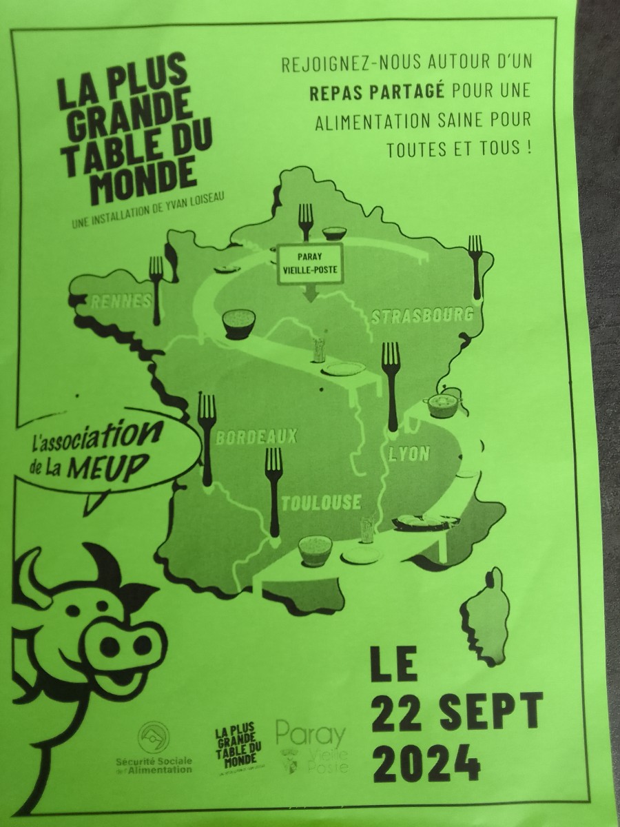 La plus grande table du monde