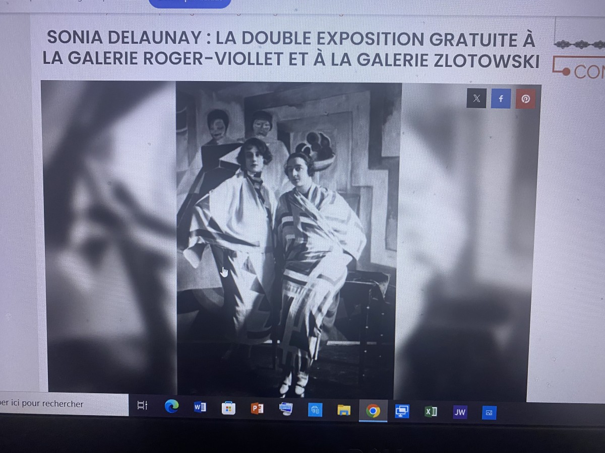 Sonia Delaunay  exposition gratuite.