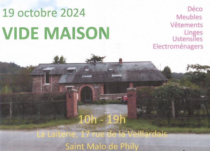 Chiner vide maison