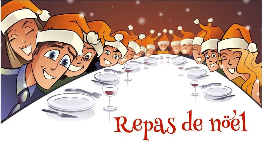 Repas mensuel de Noël au BOUZOU