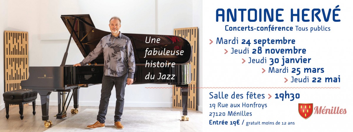 CONCERT CONFERENCE JAZZ ANTOINE HERVE