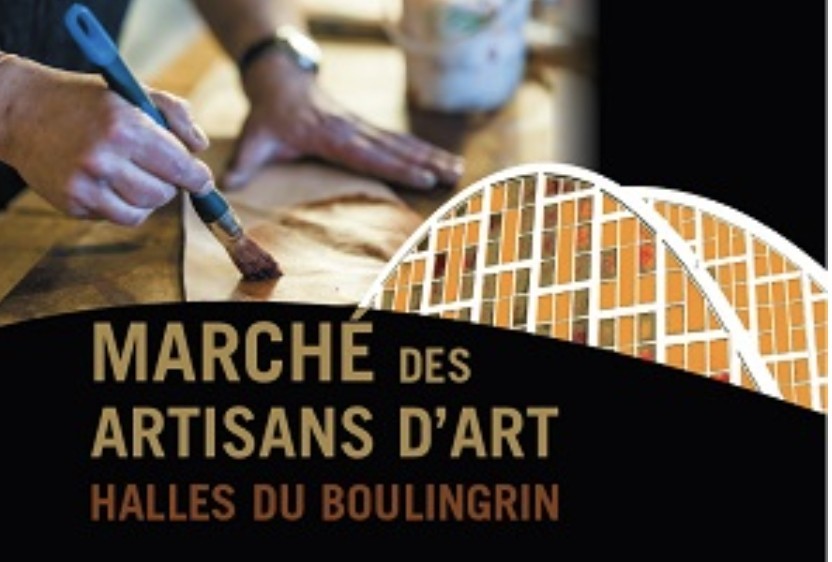 Marché des artisans d'art au Boulingrin