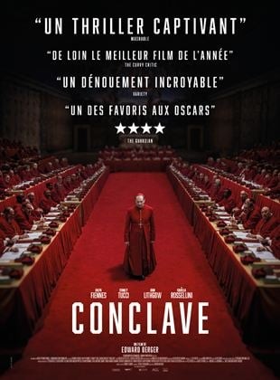 Cinéma : Conclave.