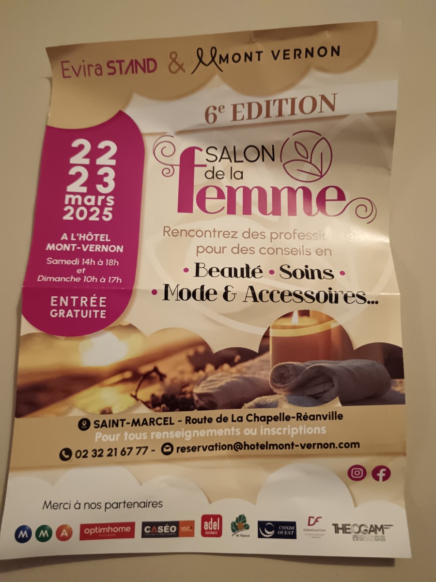 SALON DE LA FEMME du 22 au 23 mars 2025