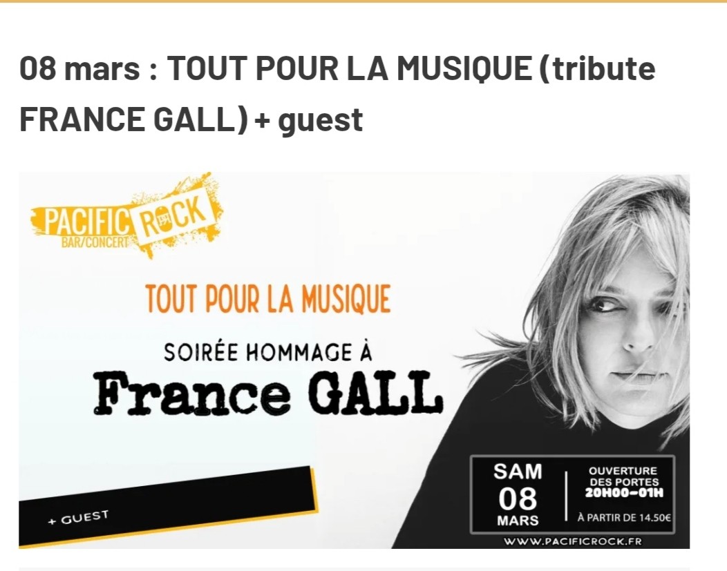 Hommage à France Gall