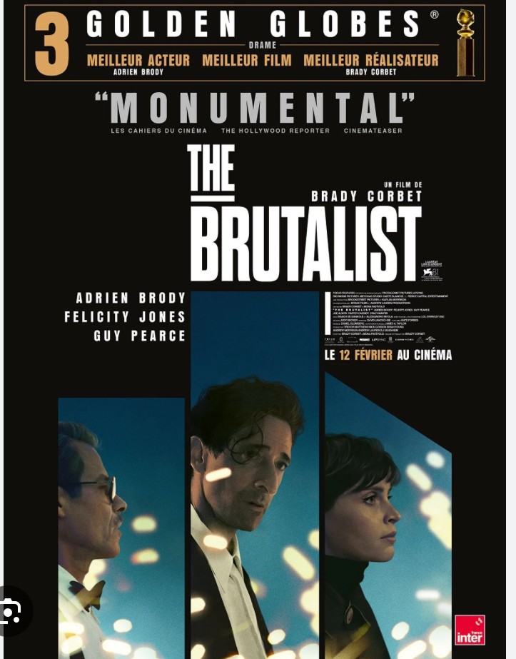 Cinema (avant première classique) THE BRUTALIST