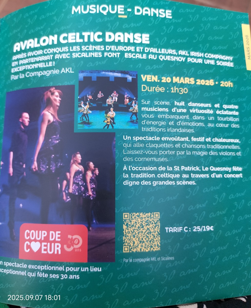 Musique, danse : Avalon Celtic Danse
